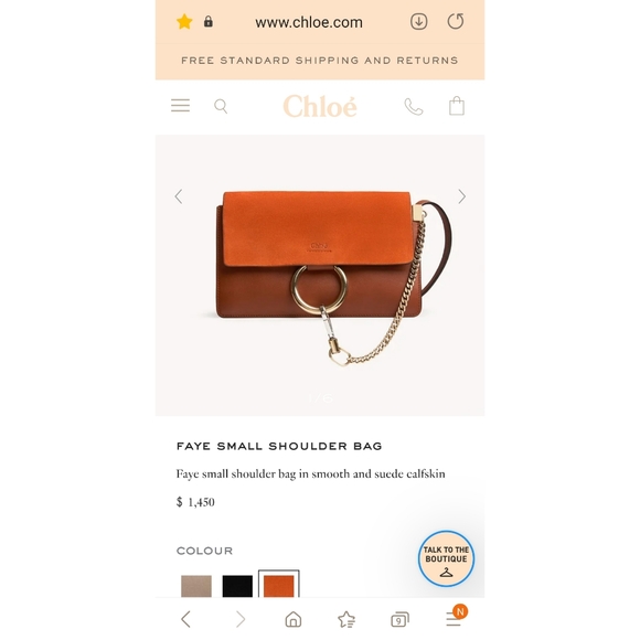 Chloé Faye Small Shoulder Bag - Picture 14 of 14